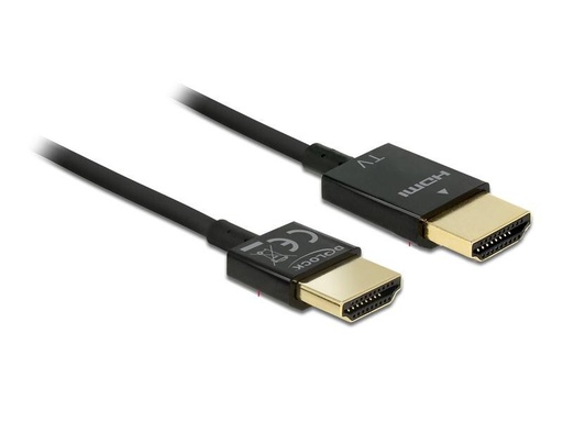 [90268936 1486002] Delock Kabel 4K 60Hz HDMI - HDMI, 4.5 m, Schwarz
