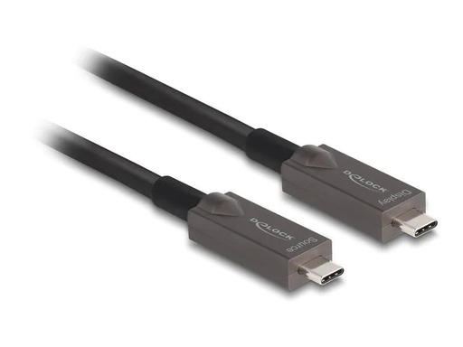 [90269023 1488739] Delock Optisches Kabel 4K 10Gbps USB Type-C - USB Type-C, 3 m