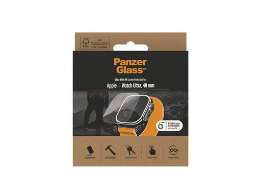 [90269088 1485738] Panzerglass Displayschutz AB Apple Watch Ultra 49 mm