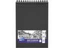 Oxford Malbuch Skizzenbuch A4, Schwarz