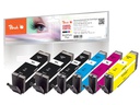 Peach Tintenset Canon PGI-580XL / CLI-581XL 2x BK, 1x PBK, C, M, Y