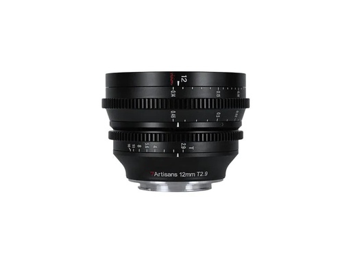 [90269196 1473404] 7Artisans Festbrennweite 12mm T/2.9 – MFT