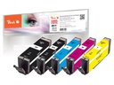 Peach Tintenset Canon PGI-580XL / CLI-581XL BK, PBK, C, M, Y