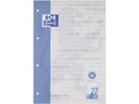 Oxford Notizblock A4, liniert, Blau