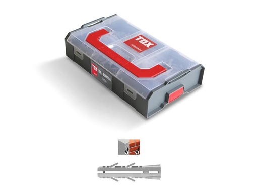 [90269225 1474400] Tox-Dübel Dübel Sortiment L-Boxx Mini Beton, 296 Stück