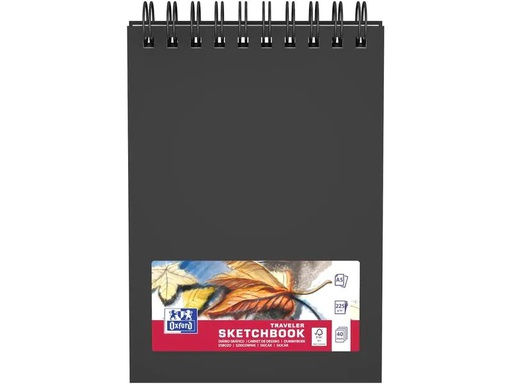 [90269287 1470840] Oxford Malbuch Skizzenbuch A5, Schwarz