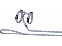 Nobby Katzenhalsband Garnitur Fish, Grau
