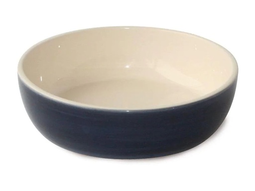 [90269336 1479892] SwissPet Keramiknapf Uno, Ø 13 cm, Dunkelblau