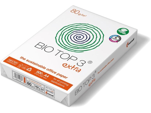 [90269389 1403617] Bio Top Zeichenpapier Bio Top 3 A4, 250 g/m², 100 Blatt