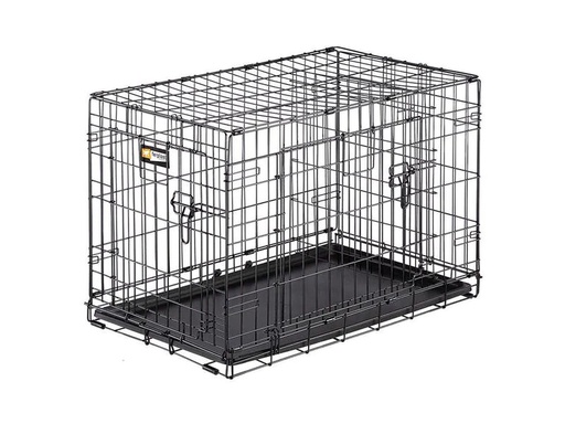 [90269428 1478754] ferplast Transportbox Dog-Inn-75, faltbare Metallbox