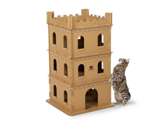[90269439 1480231] CanadianCat Cat Tower Sir Scratch-A-Lot, XL