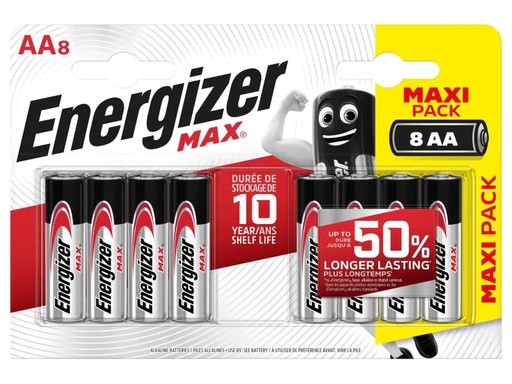 [90046245 739815] Energizer Batterie MAX AA/LR6  8 Stück