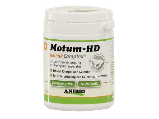 [90269546 1479811] Anibio Hunde-Nahrungsergänzung Motum-HD GelenkComplex 5, 110 g