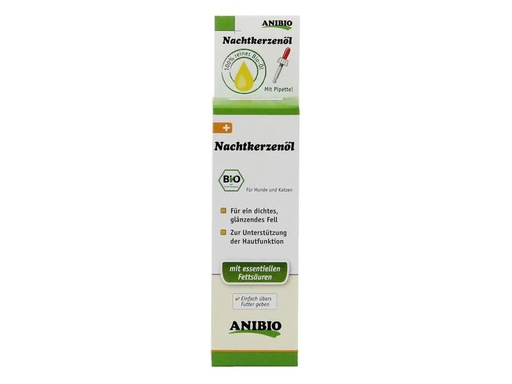 [90269604 1479804] Anibio BIO Nachtkerzenöl für Hunde und Katzen, 50 ml