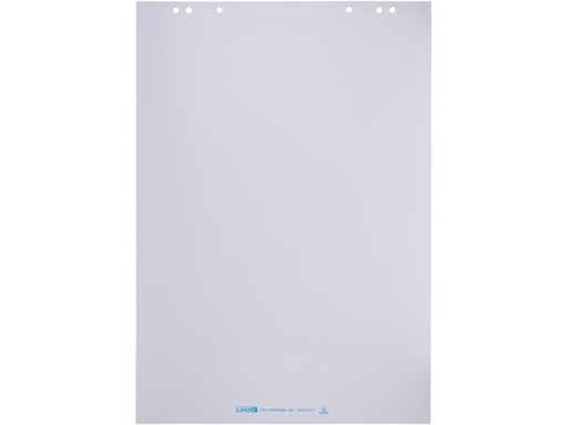 [90269605 1470789] Landré Flipchart Block 65 x 98 cm, blanko, Weiss, 5 Stück