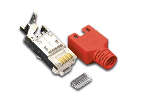 [90046264 1180477] Wirewin Stecker RJ45 Hirose TM11 50 Stück, Rot