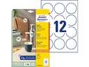 Avery Zweckform Runde Etiketten Ø 60 mm, 25 Blatt