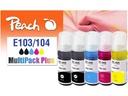 Peach Tinte Epson CISS 103/104 Multi-Pack+ C/M/Y/2x BK