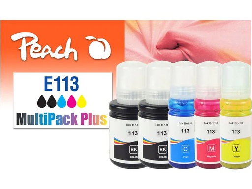 [90270148 1476306] Peach Tinte Epson CISS 113 MultiPack+ C/M/Y/2x BK