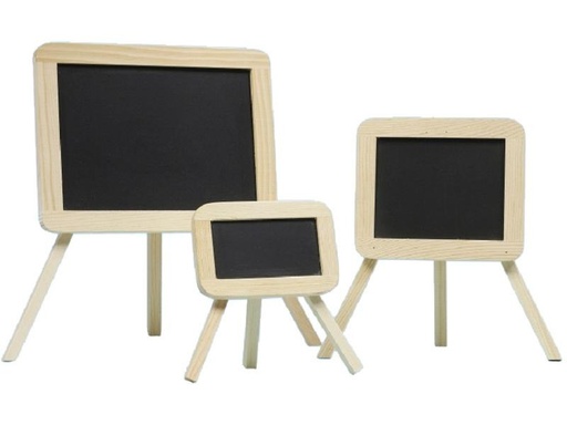 [90270195 1476708] HobbyFun Mini-Utensilien Schultafel 10 x 8.5 x 14 cm