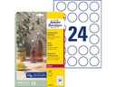 Avery Zweckform Runde Etiketten Ø 40 mm, 25 Blatt