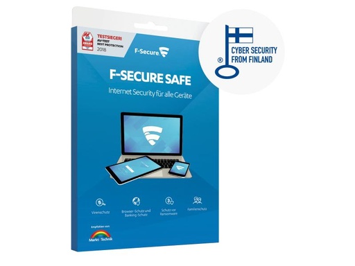 [90046339 956149] F-Secure SAFE Box, Vollversion, 5 User, 1 Jahr