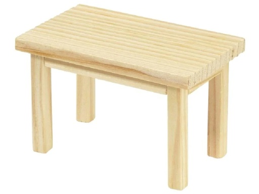 [90270418 1476714] HobbyFun Mini-Möbel Tisch 8 x 5 x 5 cm