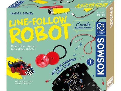 [90270497 1341896] Kosmos Experimentierkasten Line-Follow-Robot