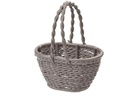 HobbyFun Mini-Utensilien Körbchen oval 4 cm, Braun