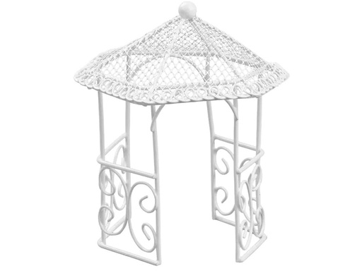 [90270622 1476745] HobbyFun Mini-Utensilien Pavillon 14 cm, Weiss