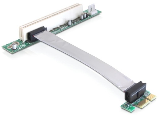 [90046361 620835] Delock PCI-E Riser Karte x1 auf PCI, 13 cm Kabel