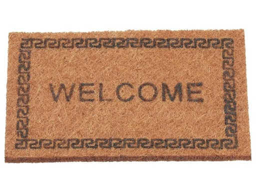 [90270651 1476764] HobbyFun Mini-Utensilien Fussmatte Welcome Braun