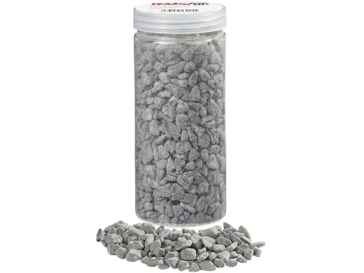 [90270679 1476754] HobbyFun Mini-Utensilien Deko Steine 500g, Grau