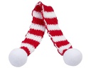 HobbyFun Mini-Utensilien Schal Rot/Weiss