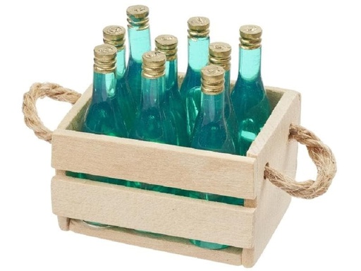 [90270696 1476758] HobbyFun Mini-Utensilien Weinkiste 4 cm