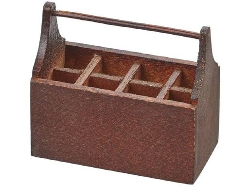 [90270722 1476765] HobbyFun Mini-Utensilien Werkzeugbox Braun