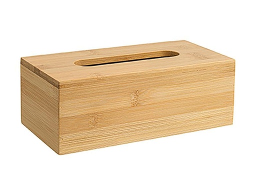 [90270744 1462873] diaqua® Kosmetiktuchbox aus Bambus 25 x 13 x 9 cm, Nature