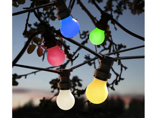 [90270748 1483730] Schönenberger Lichterkette Party-Deco, 1000 cm, Mehrfarbig