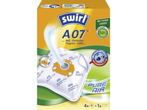 [90046384 214448] Swirl Staubfilterbeutel A 07 4 Stück