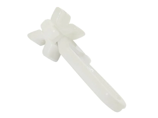 [90046389 1156001] Gardinia Ösengleiter mit X-Gelenk 25 Stück, Weiss