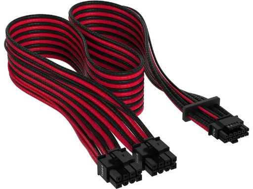 [90270917 1490205] Corsair Premium 12+4-Pin 12VHPWR 600 W Kabel Schwarz Rot