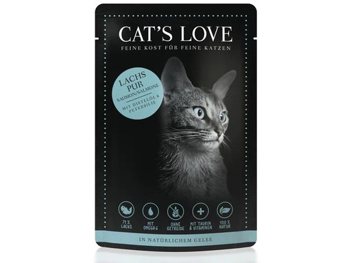 [90270954 1487335] Cat's Love Nassfutter Adult Lachs, 85 g