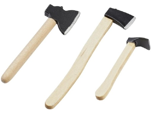[90270983 1476822] HobbyFun Mini-Utensilien Beilset 3-teilig