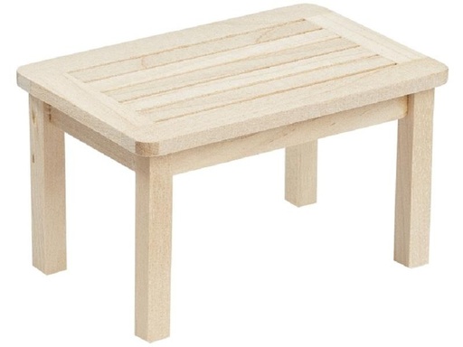 [90271003 1476820] HobbyFun Mini-Möbel Tisch 7.5 x 4.8 x 4.3 cm