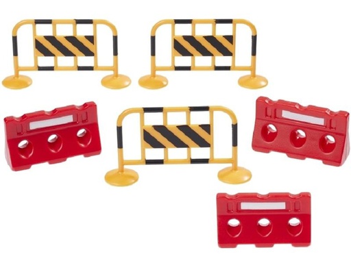 [90271032 1476838] HobbyFun Mini-Utensilien Absperrungsset 6-teilig