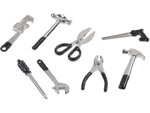 [90271072 1476836] HobbyFun Mini-Utensilien Werkzeugset 8-teilig