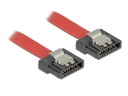Delock SATA3-Kabel rot, Clip, flexibel, 30 cm