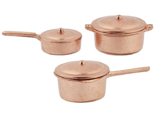 [90271201 1476817] HobbyFun Mini-Utensilien Topfset 3-teilig
