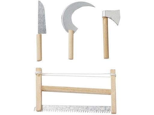 [90271235 1476880] HobbyFun Mini-Utensilien Werkzeugset 4 Stück
