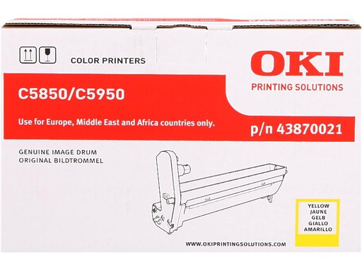 [90046432 64699] OKI Trommel 43870021 Yellow